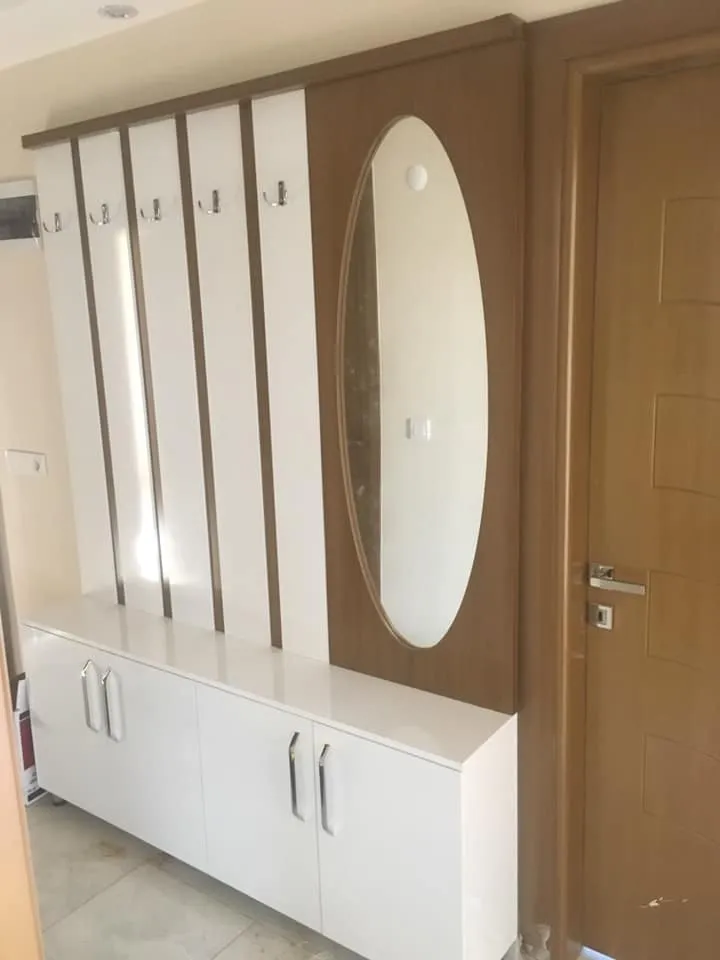 İzmir Mutfak Banyo Luxury Gizli Çamaşır & Kurutma Makinesi Koridor Dolabı (MODEL-12-3) - Buca Adatepe özel mimari imalat