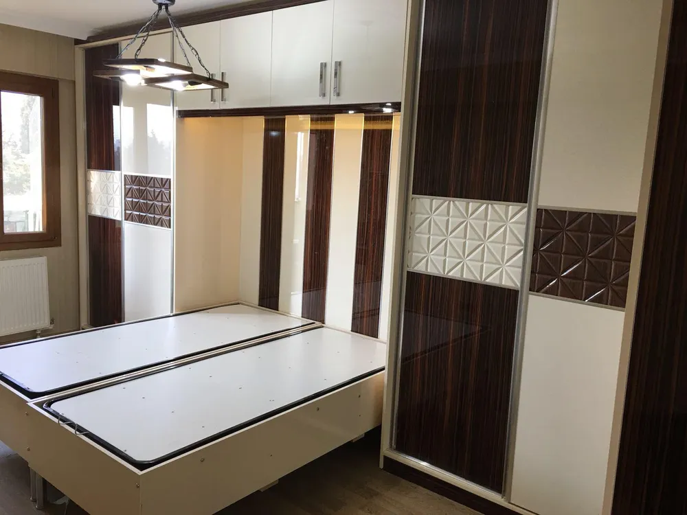 İzmir Mutfak Banyo Luxury Kimyasal Salınımsız Antibakteriyel Bebek Gardırobu (MODEL-19-3) - Buca Adatepe özel mimari imalat