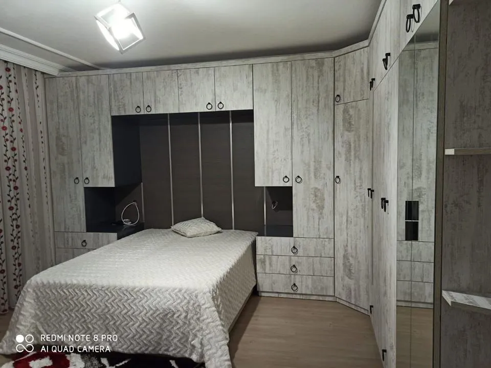 İzmir Mutfak Banyo Luxury Frenli Menteşeli İpek Mat Beyaz Minimalist Dolap (MODEL-21-3) - Buca Adatepe özel mimari imalat