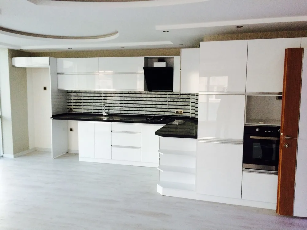 İzmir Mutfak Banyo Luxury Stüdyo 1+1 Daire Gizli Cihazlı Kompakt Mutfak (MODEL-23-4) - Buca Adatepe özel mimari imalat