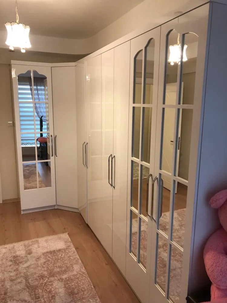 İzmir Mutfak Banyo Luxury 3 Metre Yüksek Tavanlar İçin Asansör Askılıklı Dolap (MODEL-29-2) - Buca Adatepe özel mimari imalat