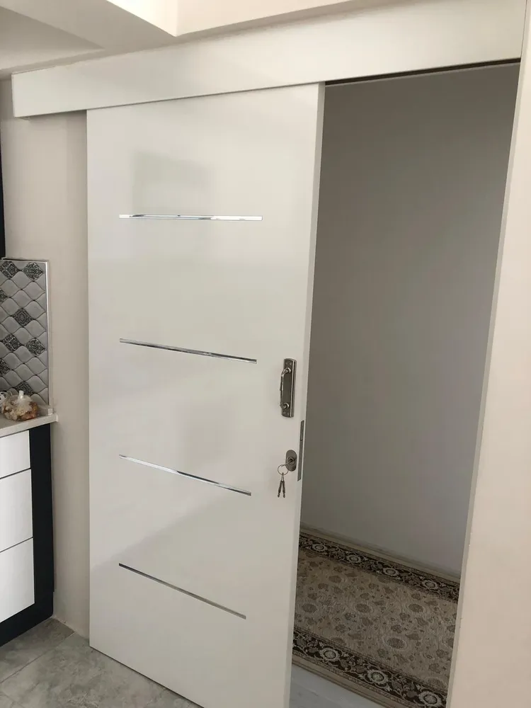 İzmir Mutfak Banyo Luxury Fitilli Sessiz Kapanan Vizon Renk Lake Kapı (MODEL-29) - Buca Adatepe özel mimari imalat