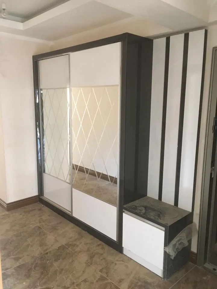 İzmir Mutfak Banyo Luxury Çatı Katı Eğimli Tavanlara Özel Rölöve Dolabı (MODEL-8-3) - Buca Adatepe özel mimari imalat