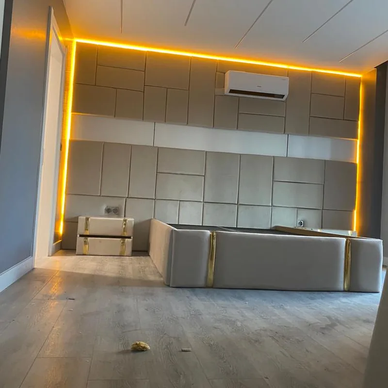 İzmir Mutfak Banyo Narlıdere Kuvars Tezgahlı Lüks Ada Mutfak montaj teslimi #36