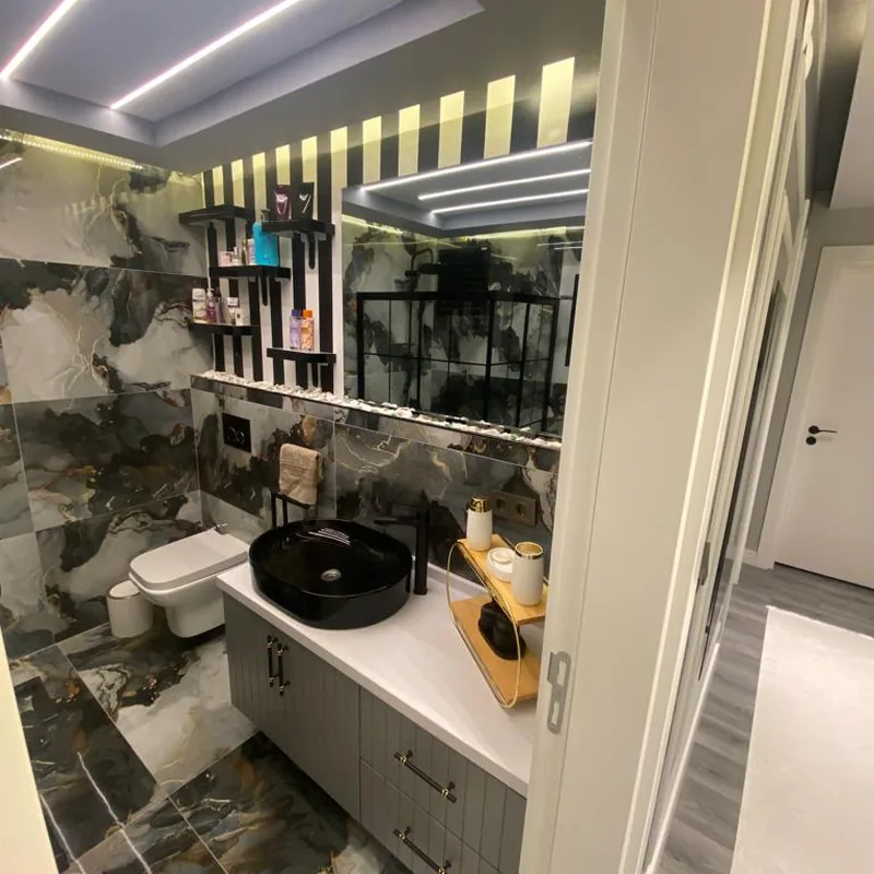 İzmir Mutfak Banyo Karşıyaka Mavişehir Komple Mutfak Renovasyonu ve Tesisat montaj teslimi #40