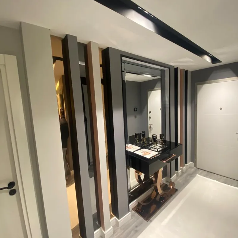 İzmir Mutfak Banyo Alsancak Özel İmalat Lake Mutfak Dolabı montaj teslimi #61