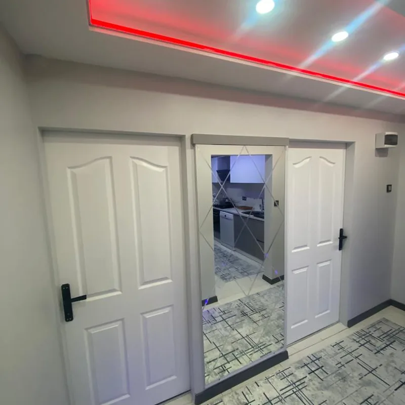 İzmir Mutfak Banyo Gaziemir Klasik Country Lake Çerçeveli Mutfak montaj teslimi #71