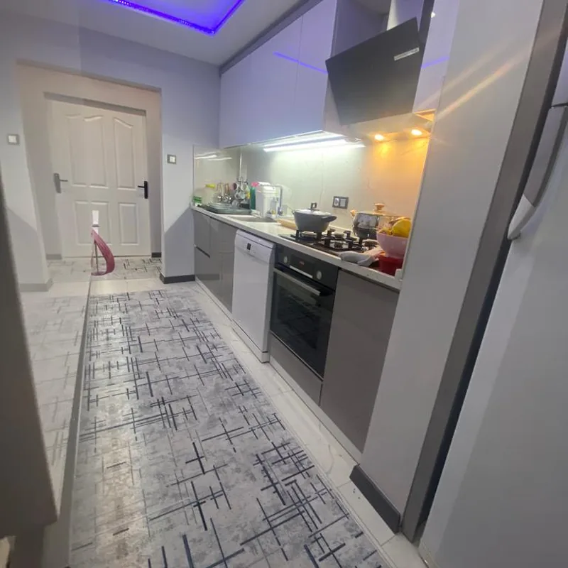 İzmir Mutfak Banyo Karşıyaka Mavişehir Özel İmalat Lake Mutfak Dolabı montaj teslimi #85