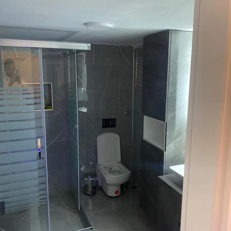 İzmir Mutfak Banyo Bornova Evka-3 Klasik Country Lake Çerçeveli Mutfak montaj teslimi #95